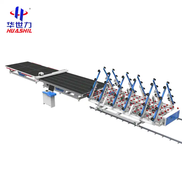 Jumbo glass cutting machine